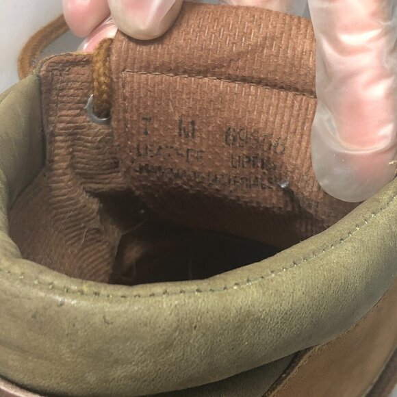 TIMBERLAND Boots Women's Size 7 US Brown Vintage Laces Booties Work Hiking Shoes - Picture 5 of 10